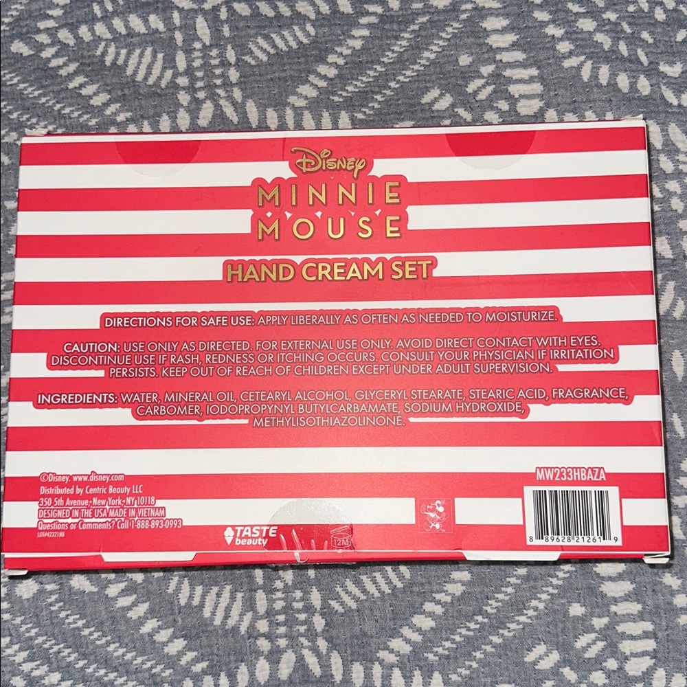 Disney Minnie Mouse Hand Cream Collection - Four Different Fragrances NIB - Picture 4 of 4